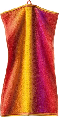 Produktbild von grace grand spa Gästetuch Vital Neon 3er-Pack in farbenfrohem Design Rot One Size