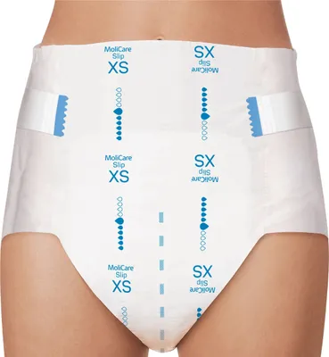 Produktbild von MoliCare® Slip extra plus 6 Tropfen – Größe L, 30 Stück für sicheren Schutz bei Inkontinenz