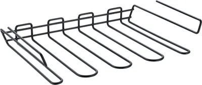 Produktbild von METALTEX 361116000 MyCrystal Lava Weinglashalter 38 x 26 x 7 cm, TouchTherm, matt schwarz / Gläserhalter