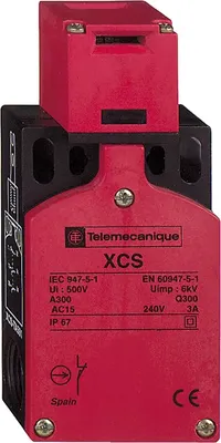 Produktbild von Schneider Electric XCSTA791, Kabelgebunden, 0,5 m/s, IP67, Class II EN/IEC 61140, 52 mm, 30 mm
