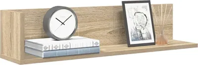 Obrázok produktu pre Maison Exclusive – Nástenné police 2 ks. Dub Sonoma 75x16,5x16,5 cm Drevený materiál