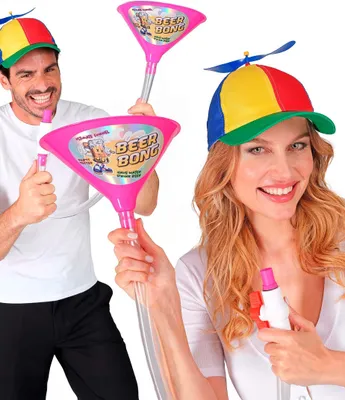 Obrázok produktu pre Hra na pitie piva Beerbong JGA pink - jedna veľkosť