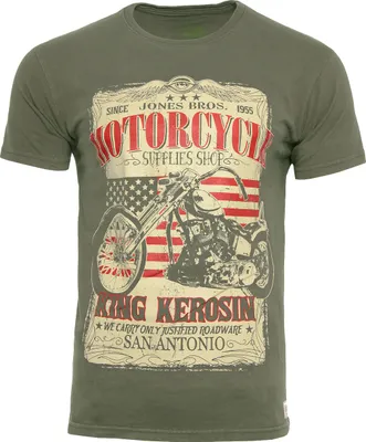 Produktbild von King Kerosin T-Shirt San Antonio Oliv-S