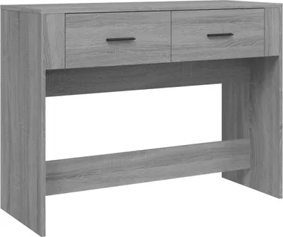 Obrázek produktu pro vidaXL Konzolový stolek Grey Sonoma 100x39x75 cm Dřevěné konstrukce