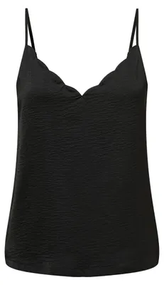 Produktbild von ONLY 15176550, Top (Kleidung), Erwachsener, Weiblich, Schwarz, V-Ausschnitt, Ärmellos