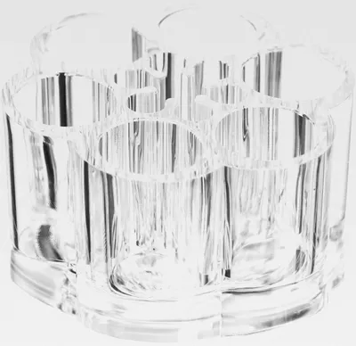 Produktbild von Accessoires-Ständer, Acryl, rund, leer, Höhe: 6 cm, ø 9 cm