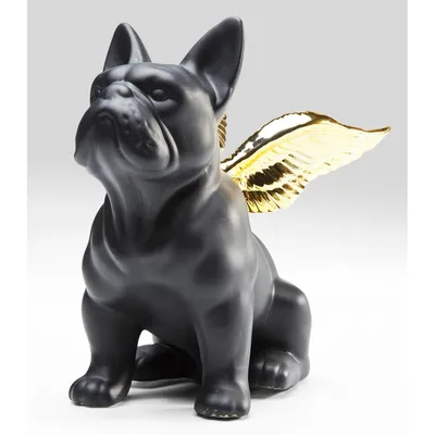 Produktbild von Hunde Deko-Figur Sitting Angel Dog 22 cm