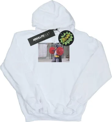 Produktbild von DC Comics - "Batman TV Series Bat Gains" Kapuzenpullover für Herren BI5760 (S) (Weiß)