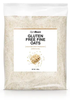 Image de GymBeam - Flocons d'avoine fins sans gluten, 1 000 g