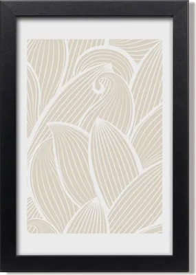 Produktbild von Bild 20x30 MDF-Rahmen, Wandkunst Blütenblätter