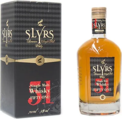 Produktbild von Slyrs Bavarian 51! Single Malt + Box 700ml 51% Vol.