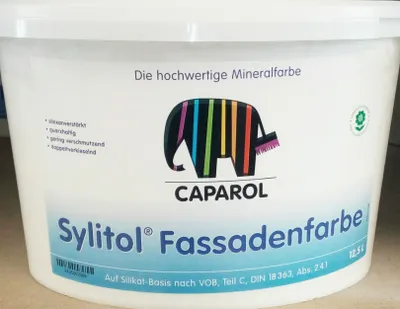 Produktbild von Caparol Sylitol Fassadenfarbe, weiss, 12,5l