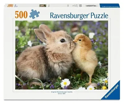 Zdjęcie produktu dla RAVENSBURGER Puzzle „Kurczak i kurczak” 500 elementów