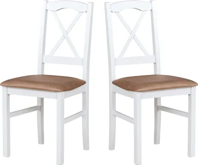 Produktbild von Esszimmerstuhl 2 x "Nilo 11", weiss