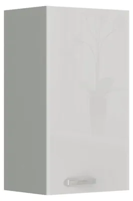 Produktbild von ULLERIKE Küchenoberschrank – Breite 40 cm, weiß/grau