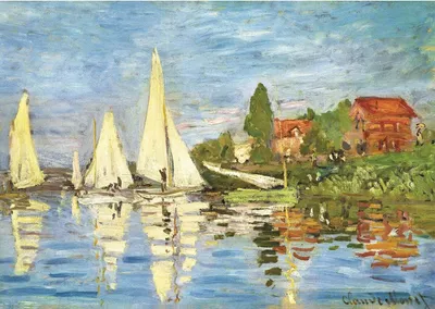 Zdjęcie produktu dla EUROGRAPHICS Puzzle Argenteuil Regatta 1000 elementów