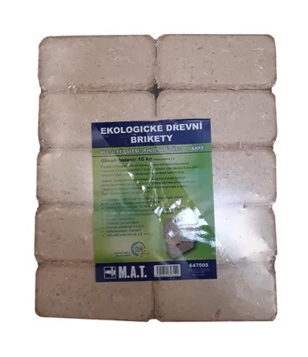 Obrázok produktu pre Drevené brikety cca 10 kg