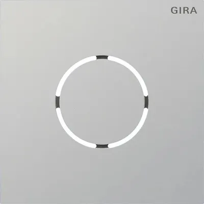 Produktbild von Gira Frontpl. Sprachmodul System 106 Aluminium 5578926