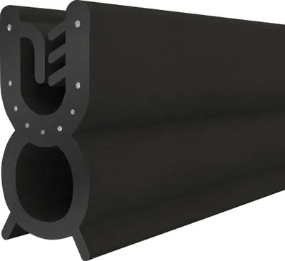 Produktbild von STEIGNER Gummidichtung Kantenschutzprofil T-32 SCHWARZ 9x22mm Gummiprofil, 5 Meter, Fassungsprofil Kantenschutz Keder Kederband U-Profil STAHLEINLAGE