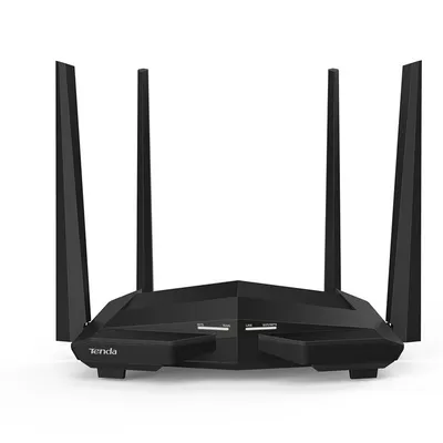 Produktbild von Tenda AC10U-EU WLAN-Router Gigabit Ethernet Dual-Band (2,4 GHz/5 GHz) Schwarz