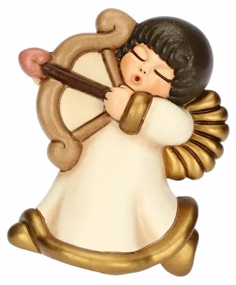 Engel Liebe mit Pfeil und Bogen, Keramik, 10x8x11,4 cm