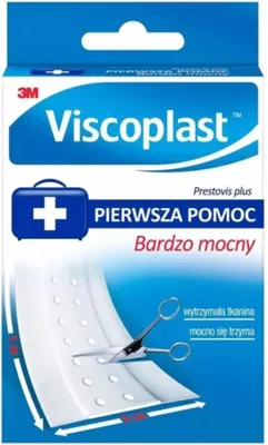 Zdjęcie produktu dla 3m Viscoplast Prestovis Plaster Z Opatrunkiem 1m X 8cm 1szt
