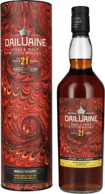 Produktbild von Dailuaine 21 Years Old MARBLED TREASURES Single Malt Special Release 2025 54,3% Vol. 0,7l in Geschenkbox