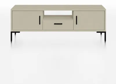 Produktbild von YUMEBLY SIMPLE TV-Schrank Kaschmir – 150 x 47 x 40 cm – modernes TV-Lowboard mit Stauraum