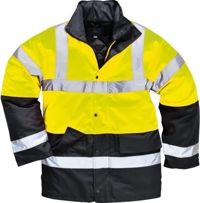 Image de Parka Hv Bicolore Couleur : Orange Taille 4xl - Portwest