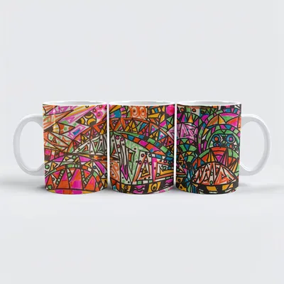 Image de raxxa Premium-Tasse "La ville"