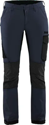Produktbild von Blakläder® Damen Service Arbeitshose 4-Wege-Stretch 7122 1645, Farbe:dunkel marineblau/schwarz, Größe:48