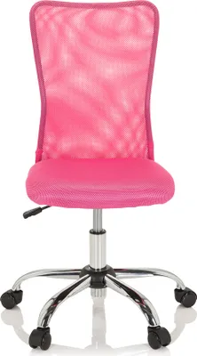 Obrázek produktu pro hjh OFFICE dětská otočná židle KIDDY NET I Dětská kancelářská židle, výškově nastavitelná, bez područek, síťovina