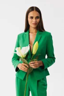Produktbild von Stylove Formelle Damenjacke Guelon S353 hellgrün S