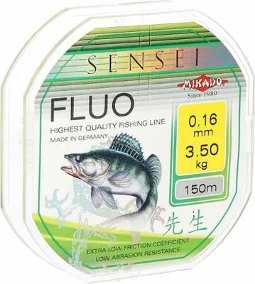 Produktbild von Mikado Sensei Monofile Schnüre 150 M Gelb 0.160 mm Gelb 0.160 mm
