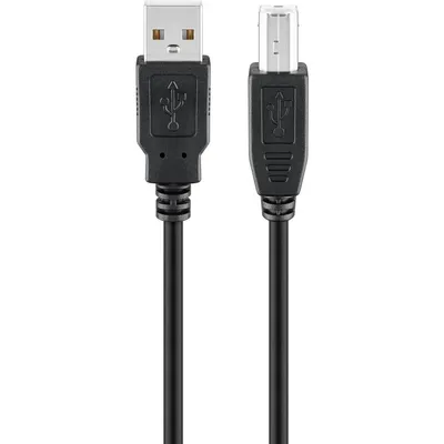 Immagine prodotto di Cavo USB S-Impuls 3,0 m connettore A / connettore B USB 2.0, 1 pezzo.