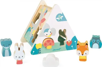 Produktbild von Pure Sortier-Und Steckspiel 6 Teile