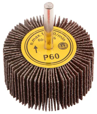 Imagen del producto de Disco abrasivo de grano K60, de forma plana y con vástago, de 60 x 30 mm