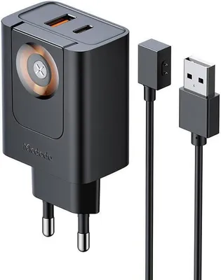 Obrázek produktu pro 2W1 Nabíječka Usb-C+A Mcdodo Ch-3700 30W, černá