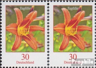 Produktbild von Briefmarken BRD (BR.Deutschland) 2020 Mi 3509wP waagerechtes Paar (kompl.Ausg.) postfrisch Blumen