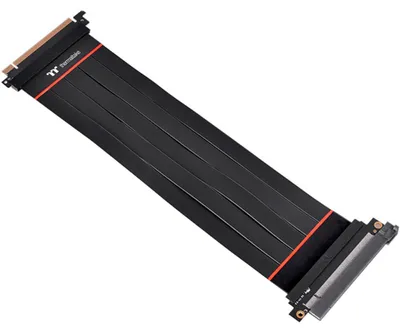 Produktbild von PCIe Extender Kabel 4.0 16x 30cm (schwarz)