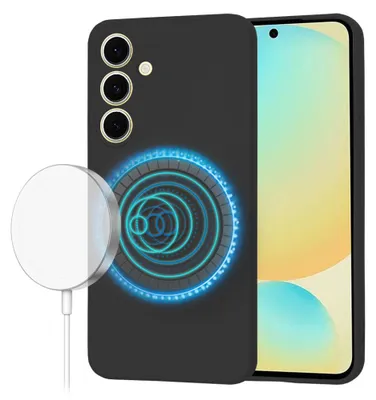 Zdjęcie produktu dla Techsuit SoftFlex MagSafe – etui do Samsung Galaxy S24 FE – czarne