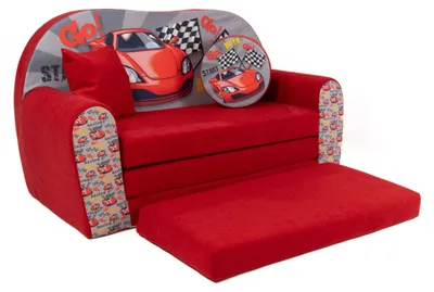Produktbild von FORTISLINE Kindersofa ausklappbar W319_02 Racing Car, 96 cm, Liegefunktion
