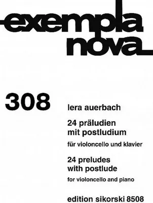 Produktbild von 24 Präludien mit Postludiumfür Violoncello und Klavier