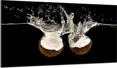 Produktbild von Glas-Herdplattenschutz 90x52 Kokosnuss