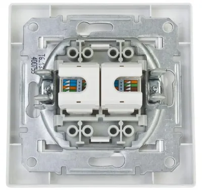 Image de Prise de données Schneider Electric EPH4400121 Asfora blanc