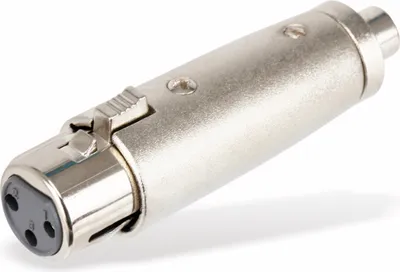 Image de Adaptateur de câble XLR femelle / RCA femelle