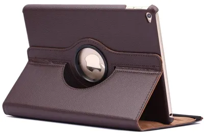 Produktbild von Mobigear DuoStand iPad Air 2 (2014) Hülle, drehbare Klapphülle - Braun