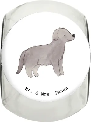 Produktbild von Mr. & Mrs. Panda Dose Neufundländer Lebensretter XL 2000ml - Weiß - Geschenk, Newfoundland, Aufbewahrungsdose, Keksdose, Bonbonglas, Futterdose, Vorratsglas