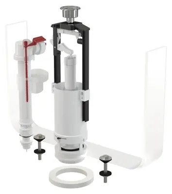 Produktbild von Alcadrain (Alcaplast) Spülset mit STOP-Taste SA2000S 1/2 CHROM