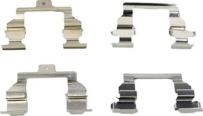 Produktbild von METZGER 109-1291 Zubehörsatz Scheibenbremsbelag Vorne für TOYOTA PREVIA (MCR3, ACR3, CLR3) Corolla Kombi (E11) Avensis Verso (M2) COROLLA (E11)